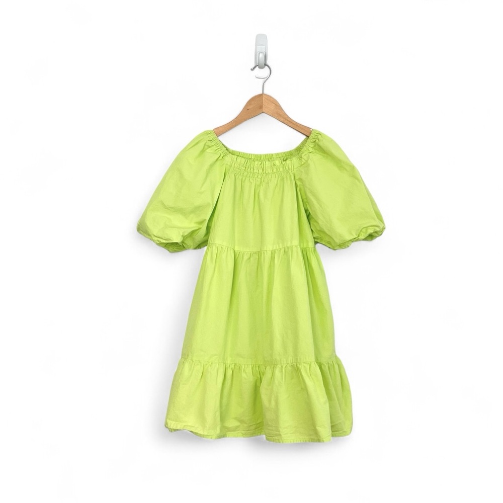 Zara Kids Tiered Poplin Dress